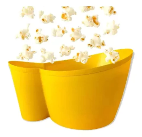 BALDE DE PIPOCA C/ PORTA COPOS 2500ML