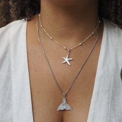 CHOKER BOLINHAS DE FIO DIAMANTADO - loja online