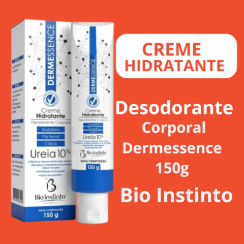 Creme Hidratante Desodorante Corporal Dermessence 150g - Bio Instinto Cosméticos