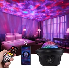 Led estrelado céu estrela galáxia