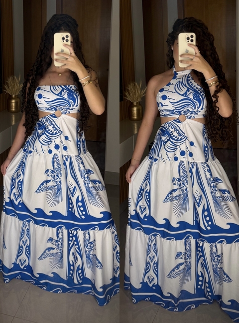 vestido Floribela - estampa Carioca - comprar online