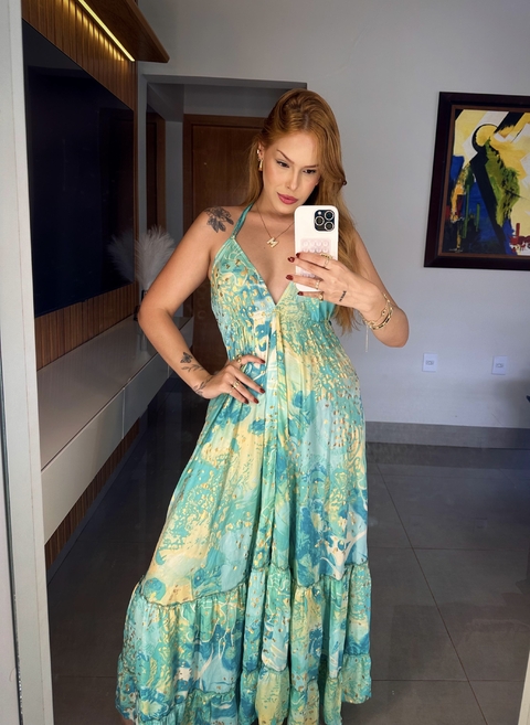 vestido indiano Esmeralda