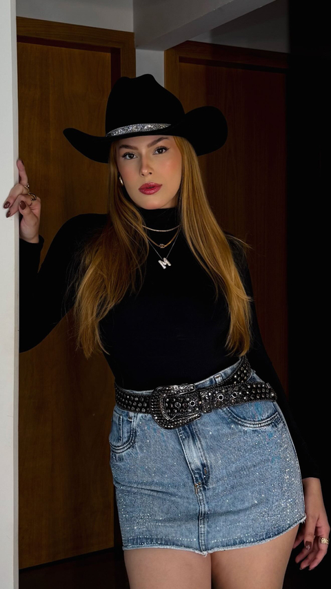 saia jeans Camila - comprar online