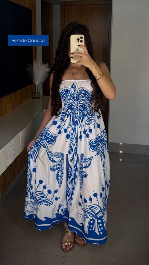 vestido lastex Carioca - comprar online