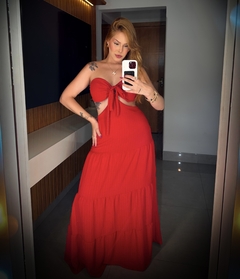 vestido Tinker Bell vermelho - comprar online
