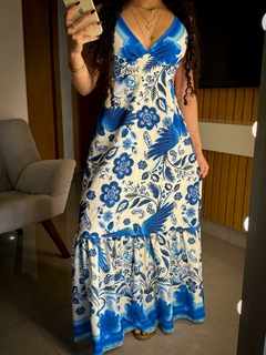 vestido Marimar céu na internet
