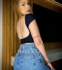 cropped costa nua Emy - loja online