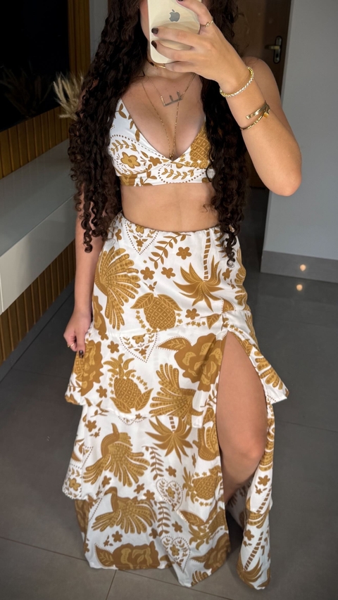 conjunto Cordélia marrom - comprar online