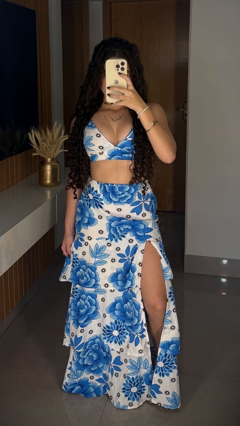 conjunto Cordélia azul - comprar online
