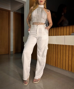 pantalona cargo Luna - D’lamour Boutique