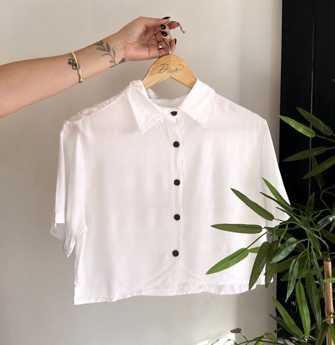 Camisa cropped Jess