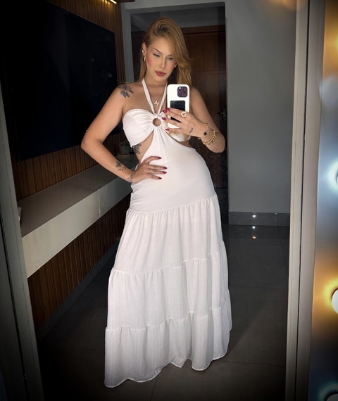 vestido Tinker Bell branco