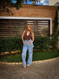 wide leg Holly jeans na internet