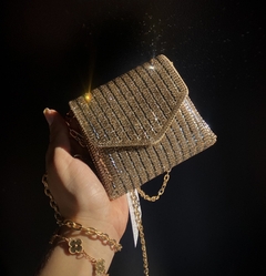mini bag Lunar dourada - comprar online