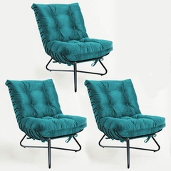 POLTRONA AZUL TURQUESA - comprar online