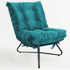POLTRONA AZUL TURQUESA
