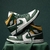 Tênis Air Jordan Mid "Sonics" na internet