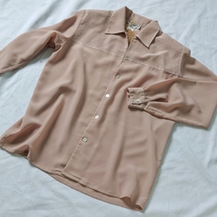 camisa nude vintage / M - comprar online