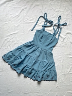 vestido midi abelhas / P