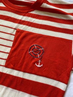 camiseta tricot marinheiro / GG na internet