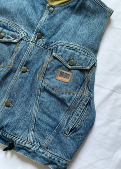 colete jeans bordado / U - comprar online