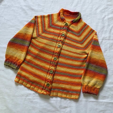 cardigan tricot colorido / G