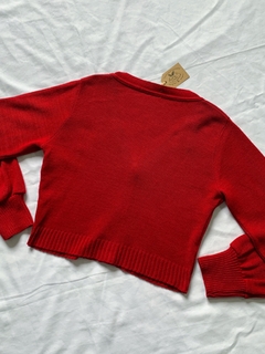 cardigan tricot flores / M na internet