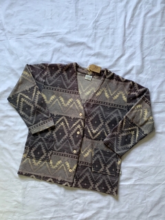 cardigan fleece vintage / M