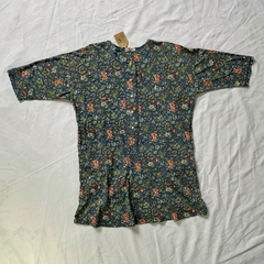 vestido floral vintage / M
