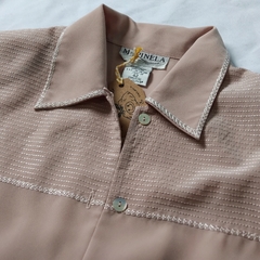 camisa nude vintage / M na internet