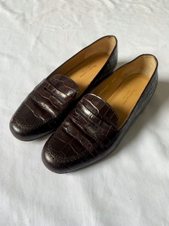 sapato ralph lauren couro / 37