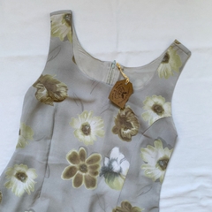 vestido floral azul / M - comprar online