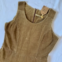vestido veludo cotelê / P - comprar online