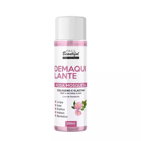DEMAQUILANTE ROSA MOSQUETA FACE BEAUTIFUL