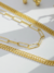 Choker Elos Diamantados Dourado - comprar online