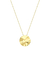 Colar Organic Liso Dourado