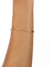 Pulseira Elos Diamantados Dourada