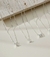 Colar Letra Cravejada | Prata 925 - comprar online