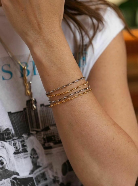 Bracelete Trançado Duplo