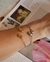 Bracelete Gota | Ródio Branco
