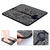 Tapete Terapia Relaxante Muscular Massageador Elétrico Recarregável para os Pés Carregamento via USB