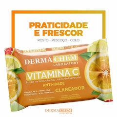 Lenço Demaquilante Vitamina C Anti-idade clareador - comprar online