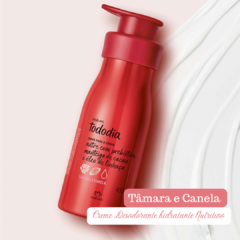 Combo Creme Nutritivo Desodorante para o Corpo + Sabonete Líquido em Gel Tâmara e Canela Tododia - comprar online