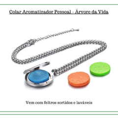 Colar Aromatizador Pessoal - Árvore da Vida - loja online