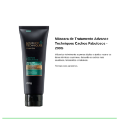 Máscara de Tratamento Advance Techniques Cachos Fabulosos - 200g - comprar online