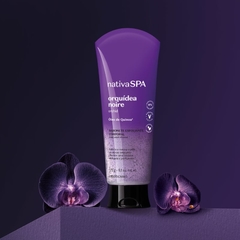 Sabonete Líquido Esfoliante Corporal Nativa Spa Orquídea Noire 175g