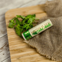 Protetor Labial Manteiga de Cacau - Sabor Menta -3g