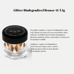 Glitter Biodegradável Bronze AUÁ 1g na internet