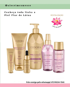 Refil La Piel Flor de Lótus Eudora - 350ml - loja online