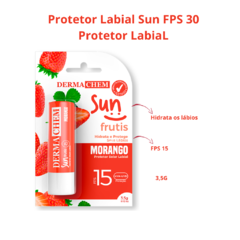 Protetor Labial Sun Frutis Morango FPS15 - comprar online